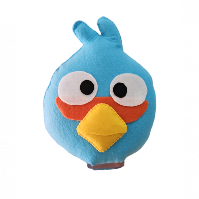 ANGRY BIRDS FELTRO AZUL