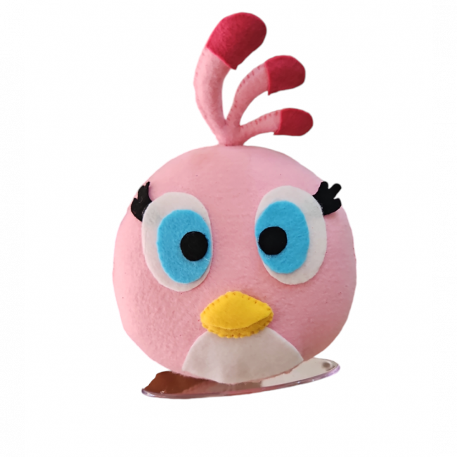 ANGRY BIRDS FELTRO ROSA