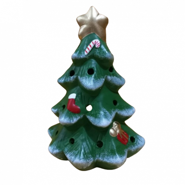 ARVORE DE NATAL CERAMICA