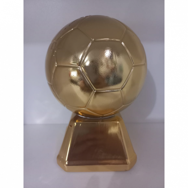 BOLA FUTEBOL ACRILICO DOURADA COPA