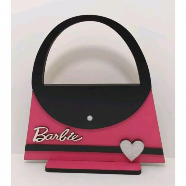 BOLSINHA BARBIE MDF