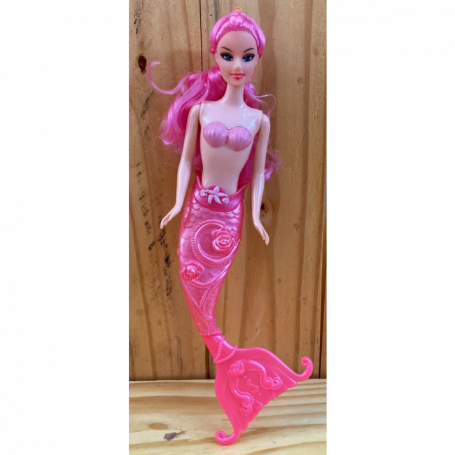 BONECA SEREIA ROSA