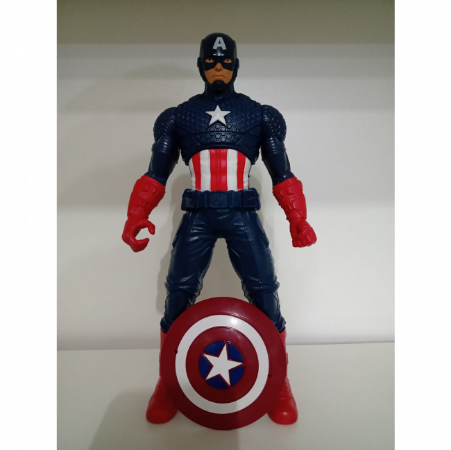 BONECO CAPITÃO AMÉRICA P