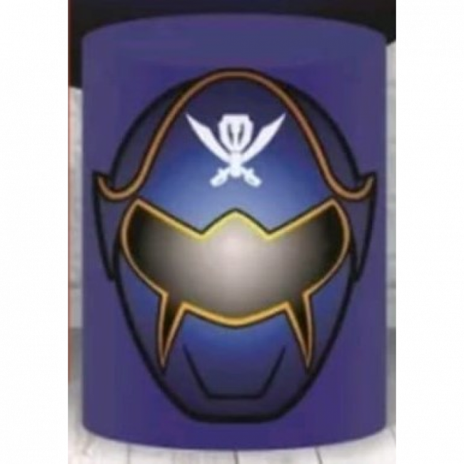 CAPA CILINDRO POWER RANGERS AZUL M