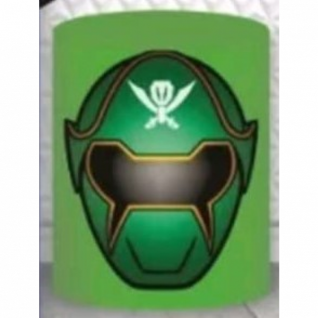 CAPA CILINDRO POWER RANGERS VERDE P