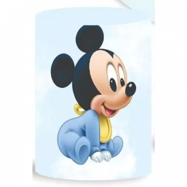 CAPA CILINDRO REVELAÇÃO MICKEY E MINNEY BABY