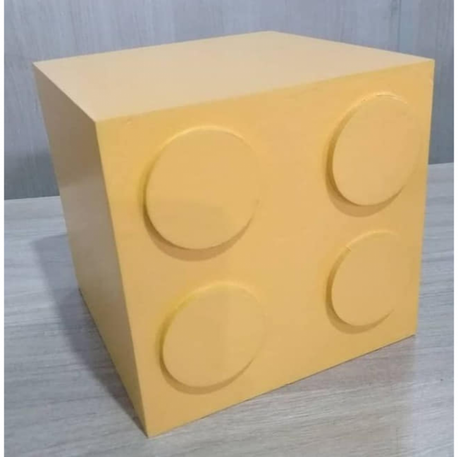 CUBO LEGO AMARELO