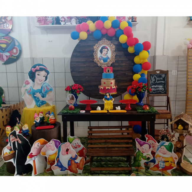 DISPLAY BUSTO BRANCA DE NEVE