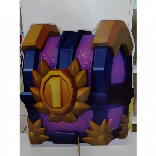 DISPLAY DE CHÃO CLASH ROYALE