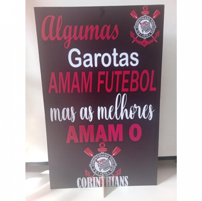 DISPLAY DE CHÃO CORINTHIANS FEMININO