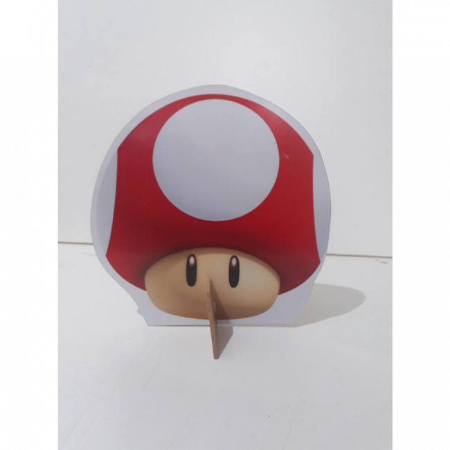 DISPLAY DE MESA COGUMELO SUPER MARIO