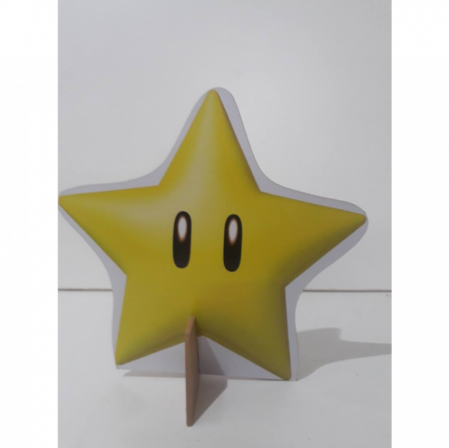 DISPLAY DE MESA ESTRELA SUPER MARIO