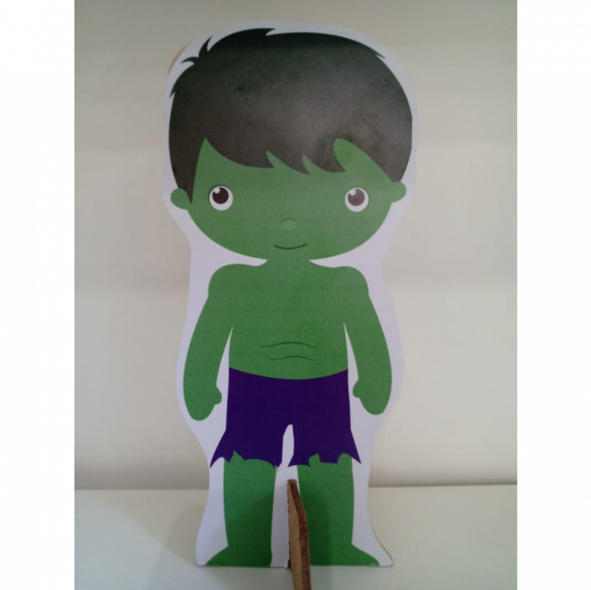 DISPLAY DE MESA HERÓIS CUTE HULK