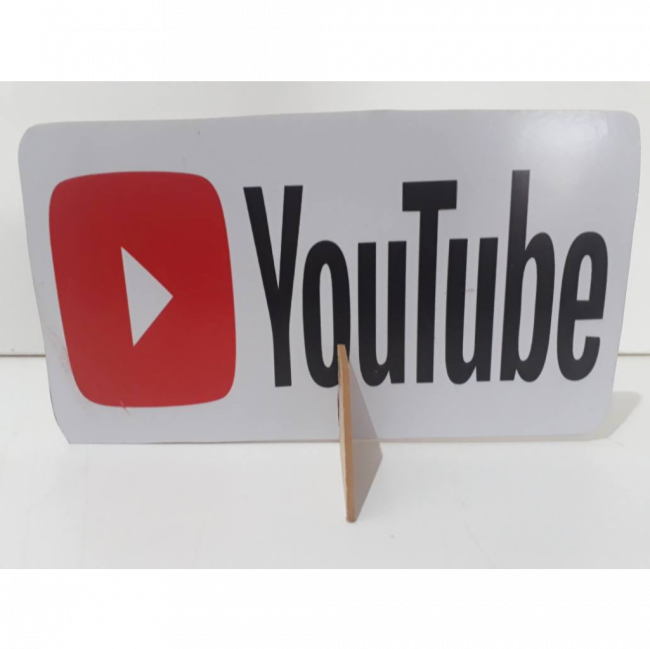 DISPLAY DE MESA INTERNET YOUTUBE