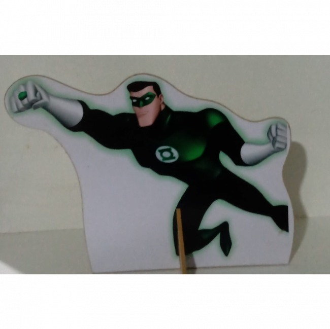 DISPLAY DE MESA LANTERNA VERDE LIGA DA JUSTIÇA