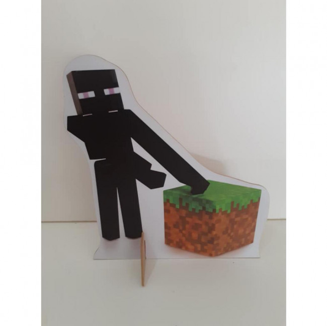 DISPLAY DE MESA MINECRAFT