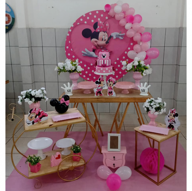 DISPLAY DE MESA MINNEY ROSA