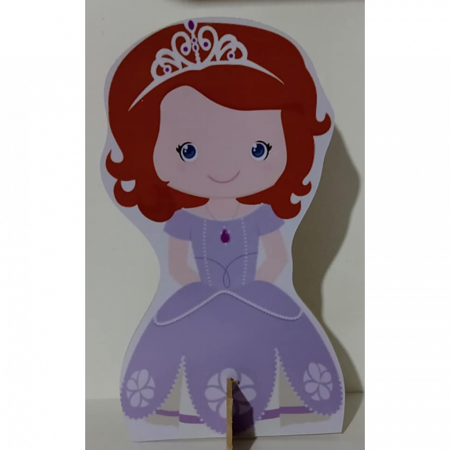 DISPLAY DE MESA PRINCESINHA SOFIA PRINCESAS CUTE