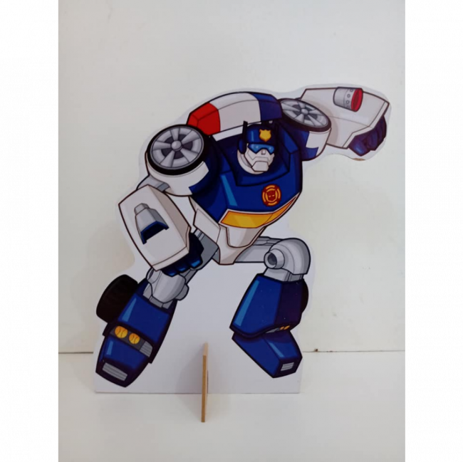 DISPLAY DE MESA RESCUE BOTS AZUL