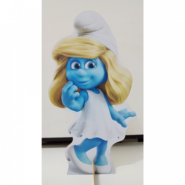 DISPLAY DE CHÃO SMURF