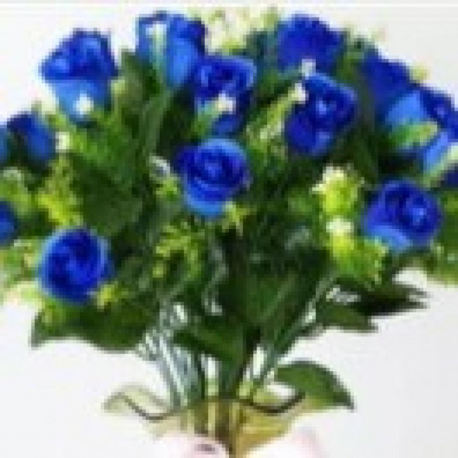 FLOR G AZUL