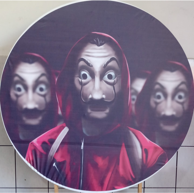 PAINEL LA CASA DE PAPEL