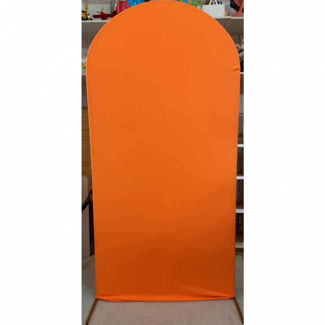 PAINEL PICOLÉ LARANJA NEON TECIDO