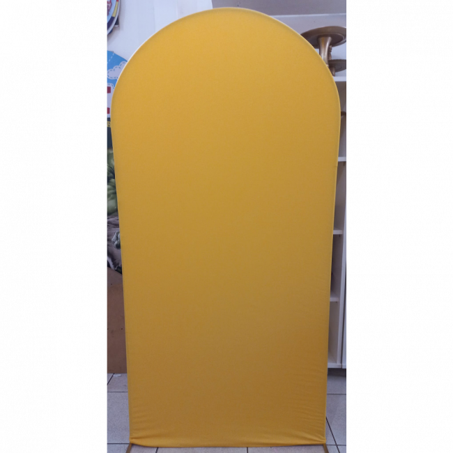 PAINEL PICOLE TECIDO AMARELO