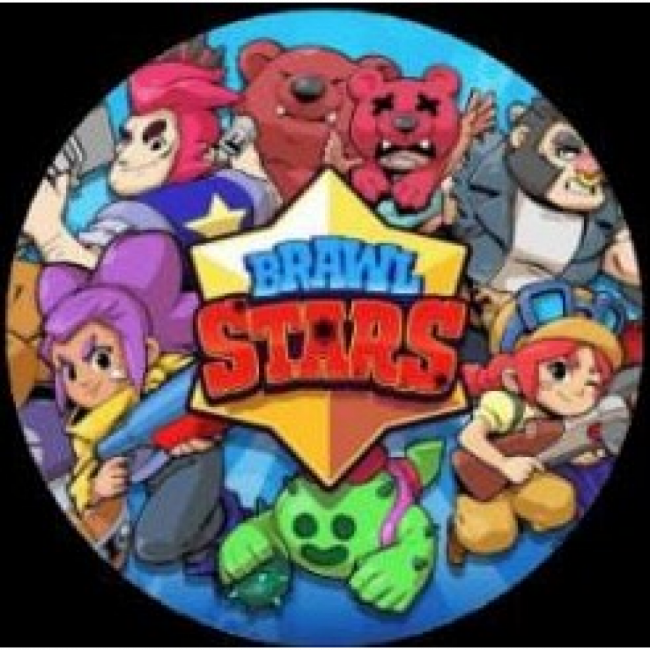 PAINEL REDONDO BRAWL STARS