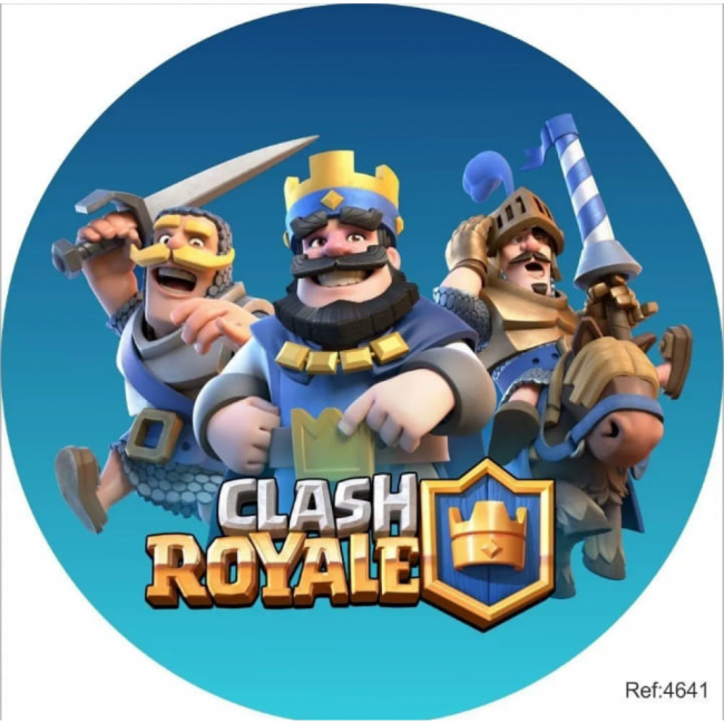 PAINEL REDONDO CLASH ROYALE