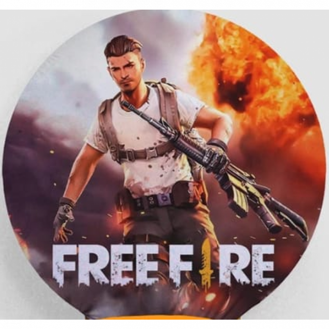 PAINEL REDONDO FREE FIRE