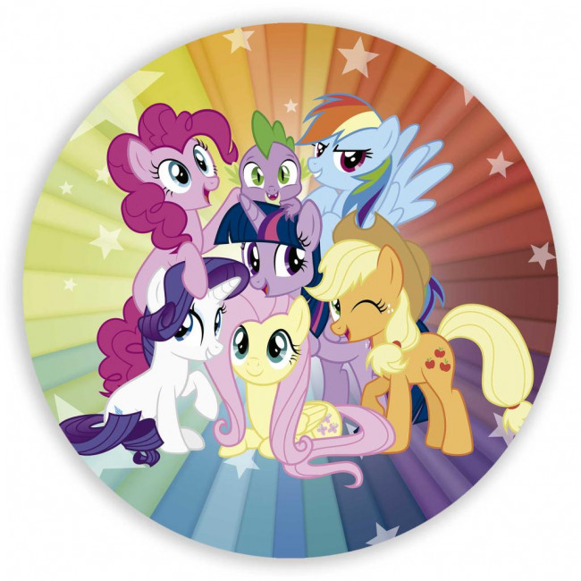 PAINEL REDONDO MY LITTLE PONY