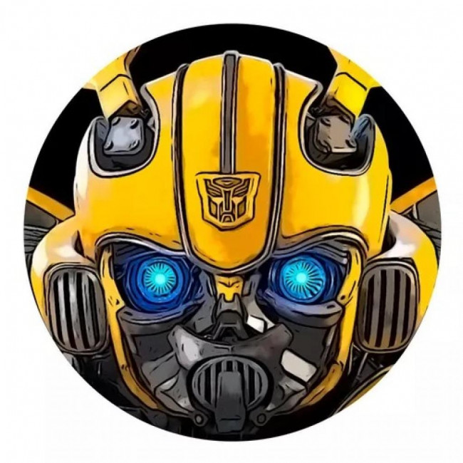 PAINEL REDONDO TRANSFORMERS BUMBLEBEE