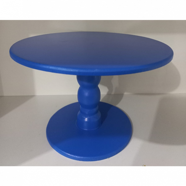 SUPORTE PARA DOCES ALTO P MDF AZUL ROYAL