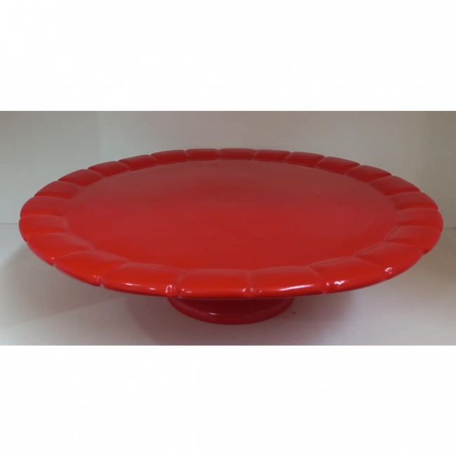 SUPORTE PARA DOCES BOLEIRA VERMELHO