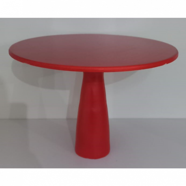 SUPORTE PARA DOCES MDF ALTO CONE VERMELHO