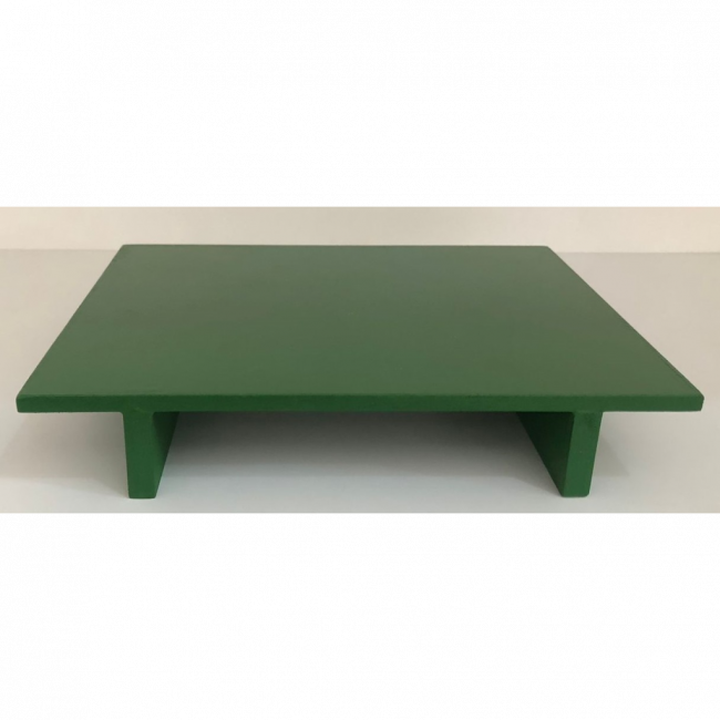 SUPORTE PARA DOCES MDF BAIXO COM PEZINHO VERDE