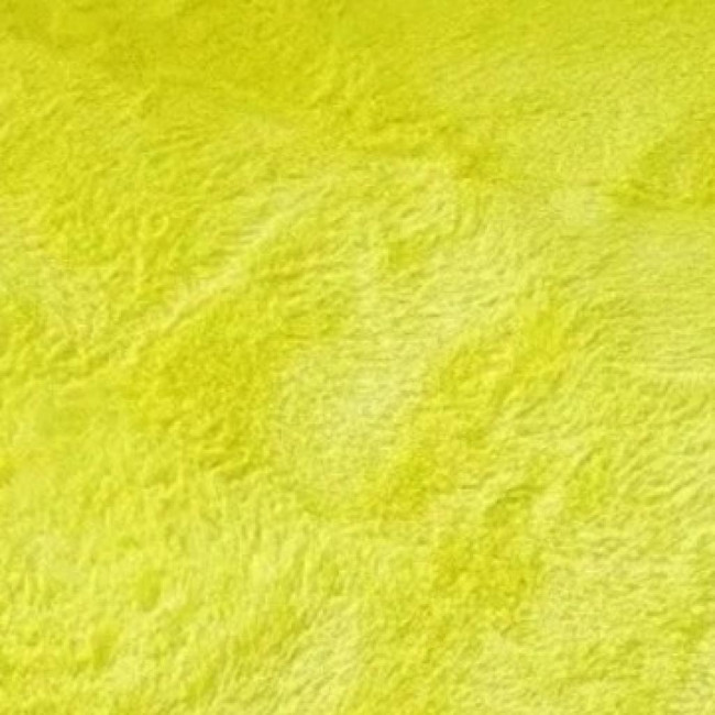 TAPETE PELUDO AMARELO