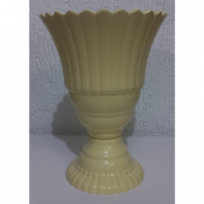 VASO PLÁSTICO P AMARELO CLARO