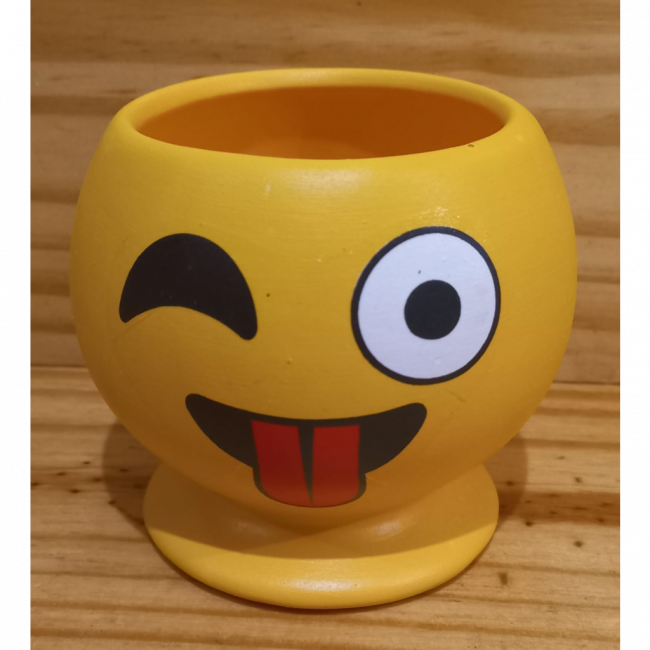 VASO CACHEPO EMOJI PISCADINHA