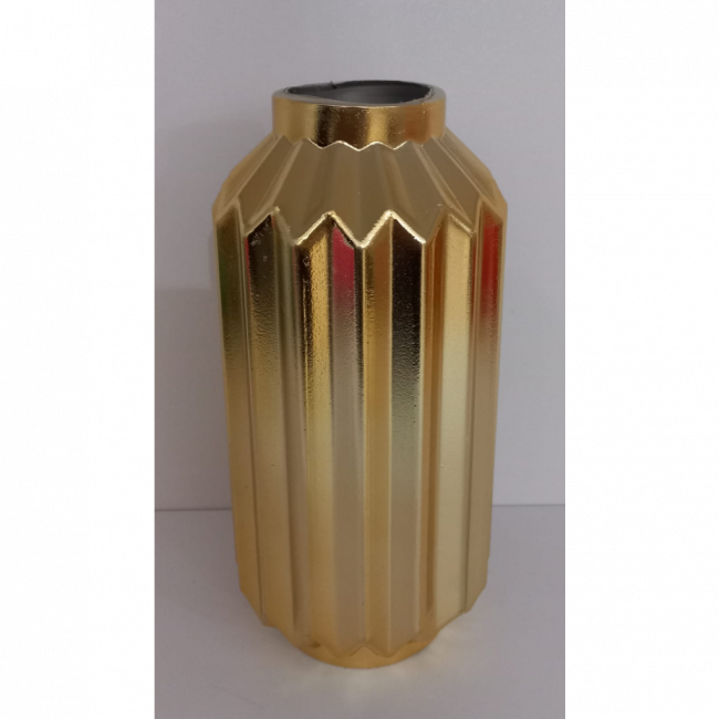 VASO ELEGANCE PLÁSTICO DOURADO