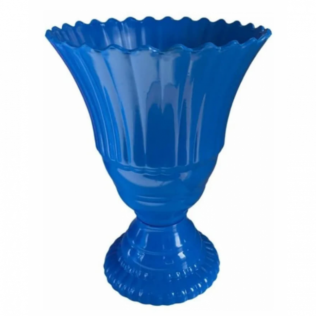 VASO PLÁSTICO AZUL ESCURO