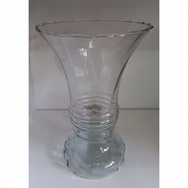 VASO VIDRO TRANSPARENTE M