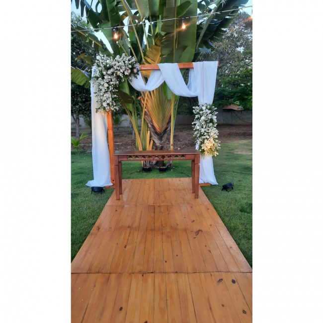 Trave de Madeira para Altar