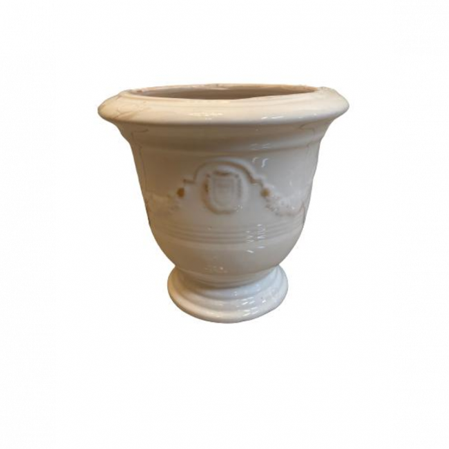 Vaso Ceramica Branca