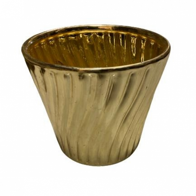 Vaso Dourado M