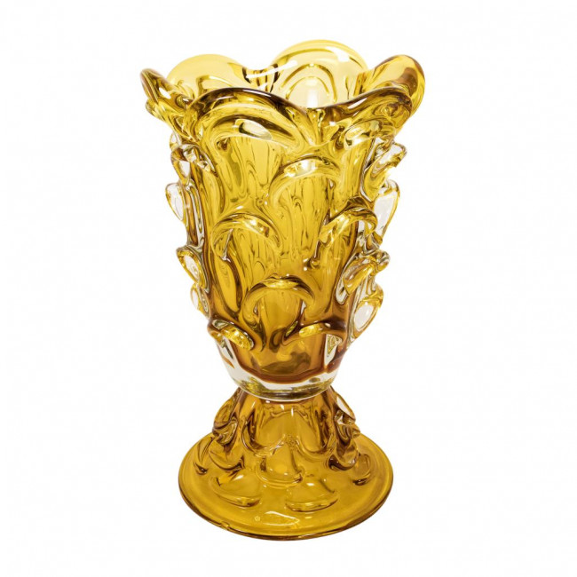 Vaso Murano Dourado Escama