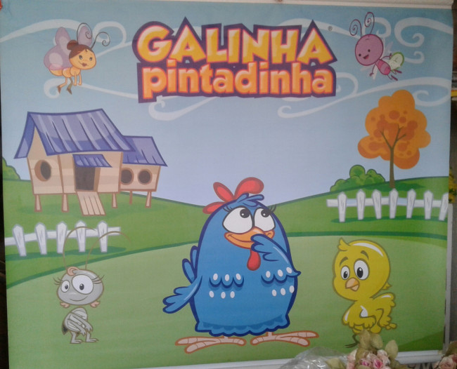 LONA GALINHA PINTADINHA