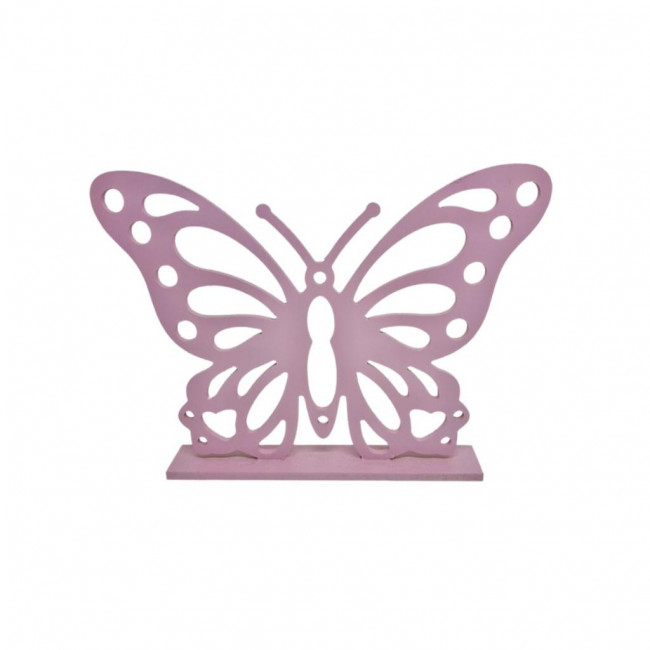 BORBOLETA MDF ROSA