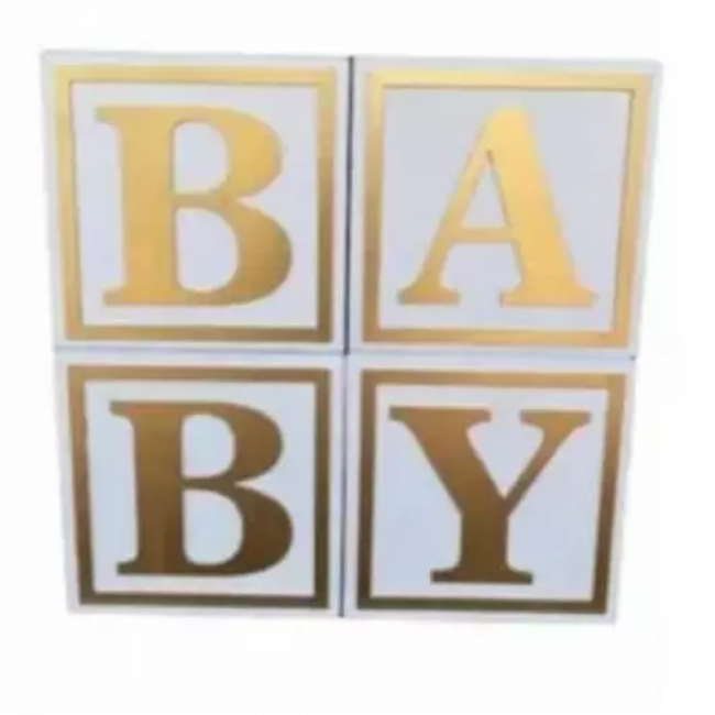 CUBO BABY (JOGO) DE CHÃO 30 CM CADA